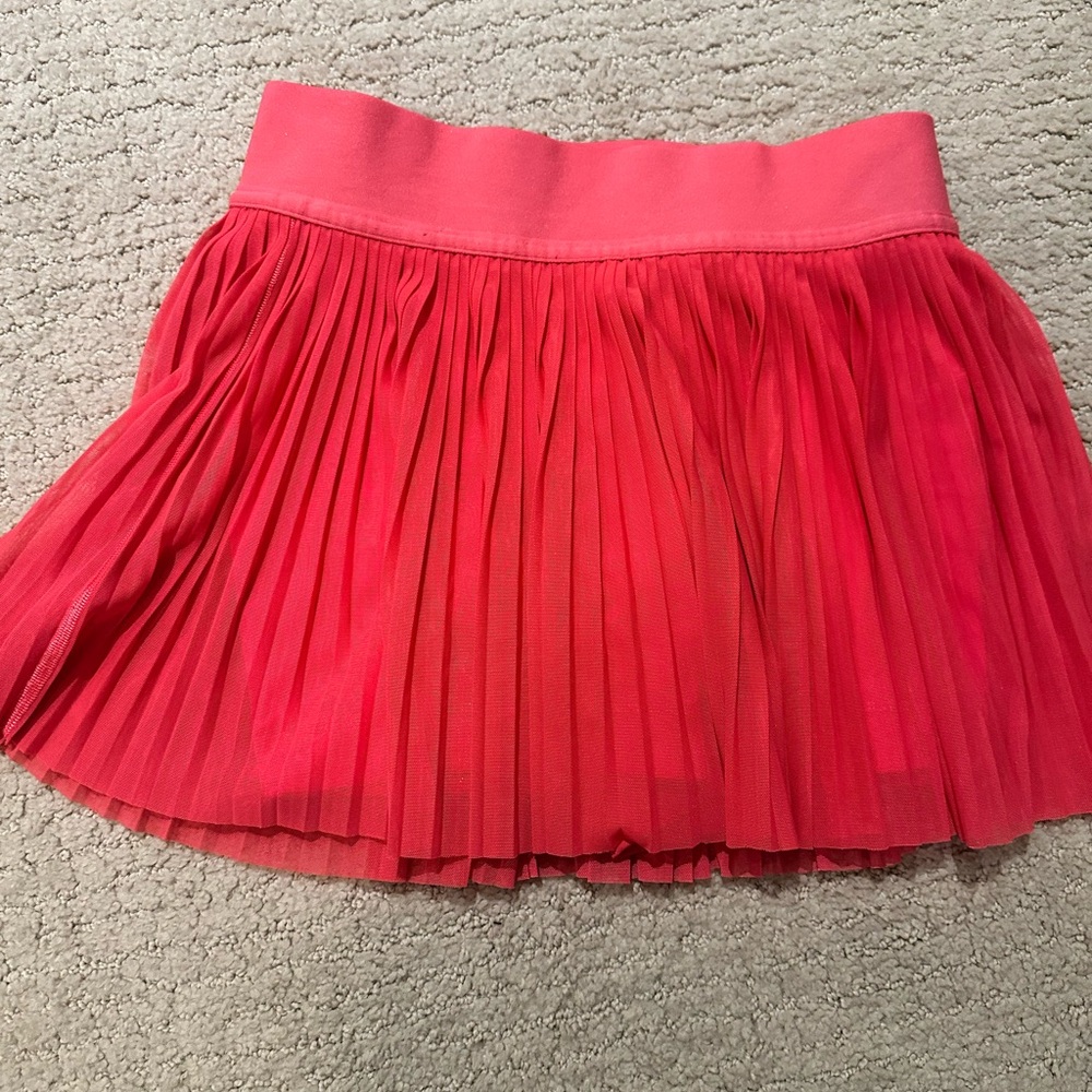 Lululemon pink/coral skirt
